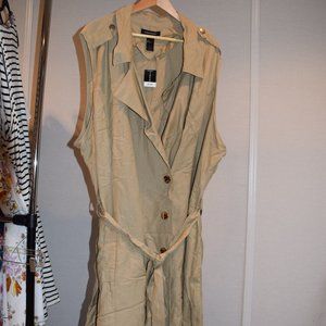 Trench Style Dress